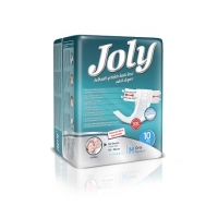 پوشک بزرگسال چسبی جولی joly متوسط 10 عددی
